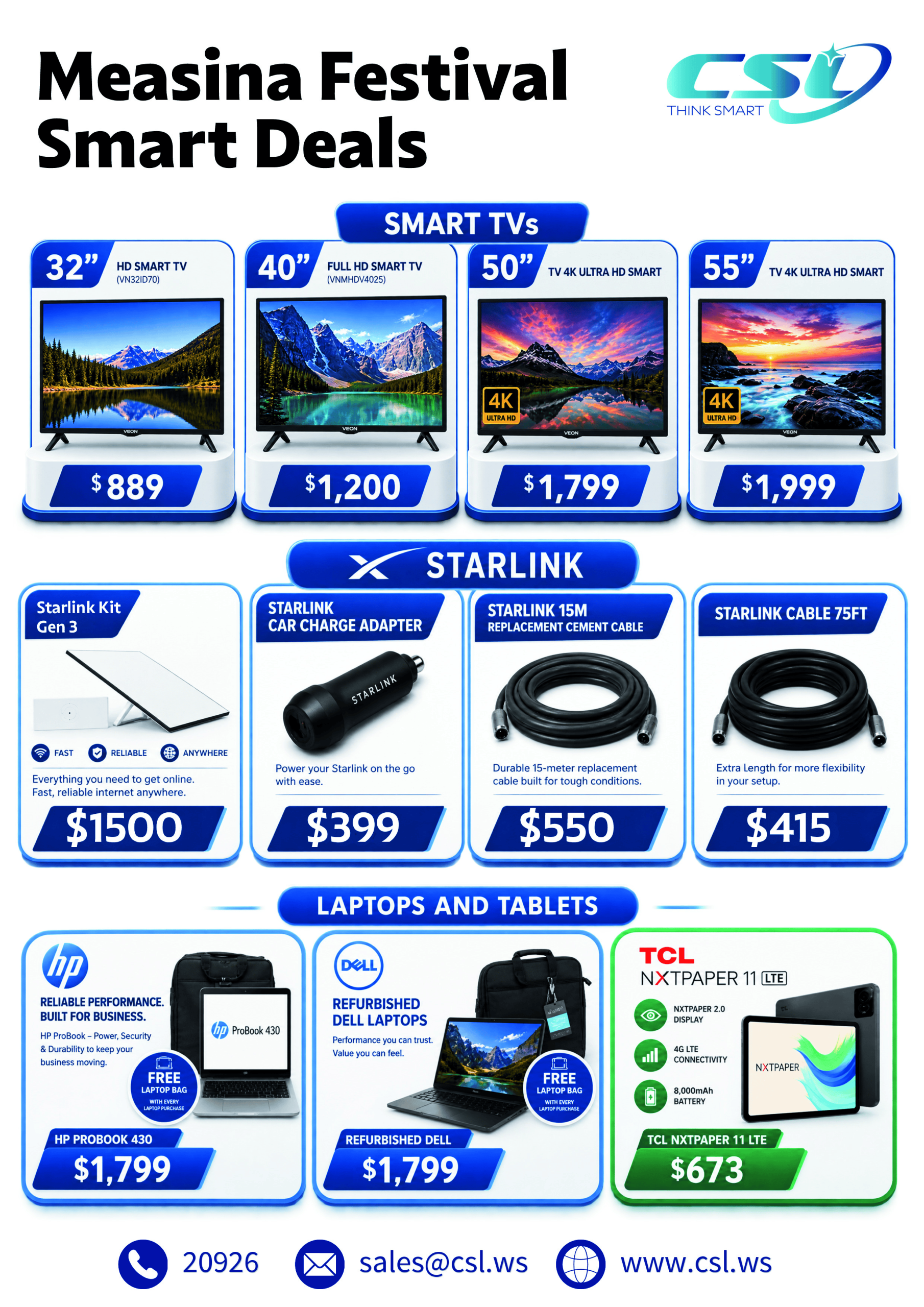 Measina Specials